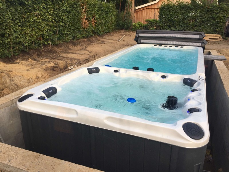 Outdoor Whirlpool Installation