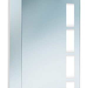 HSK ASP 500 Alu-Spiegelschrank 45 x 75 cm