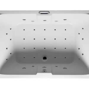 Riho Rechteck-Thermae Whirlpool Badewanne Laura 180 x 115 cm