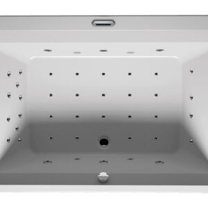 Riho Rechteck-Thermae Whirlpool Badewanne Olivia 180 x 120 cm