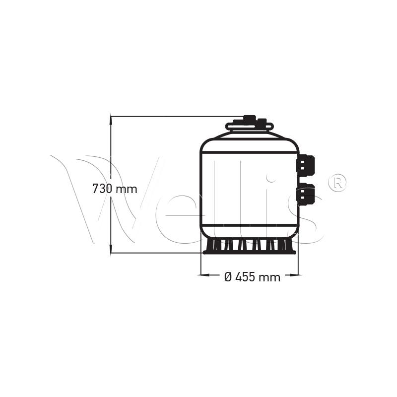 Sandfilterbehälter S450 – Bild 3