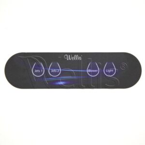 Handgriff-Aufkleber AX40 (Wellis-Logo)