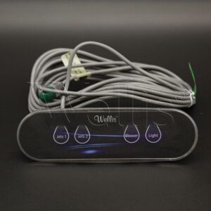 Steuerpanel AUX panel mit 4 Tasten