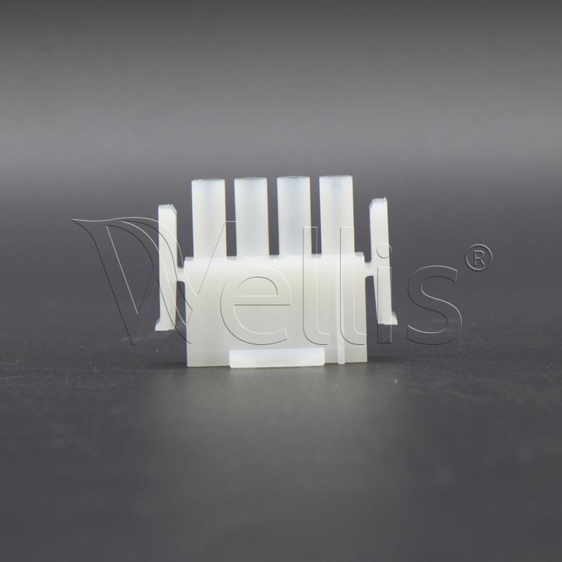 Power connector house 6,35mm 4 P (female)