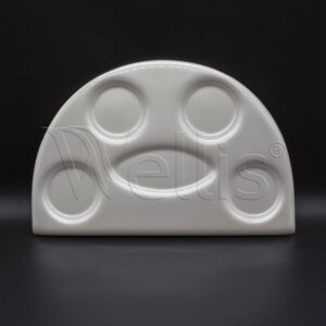 Becherhalter 43x28x1,5 Alba pearl white (Mal)