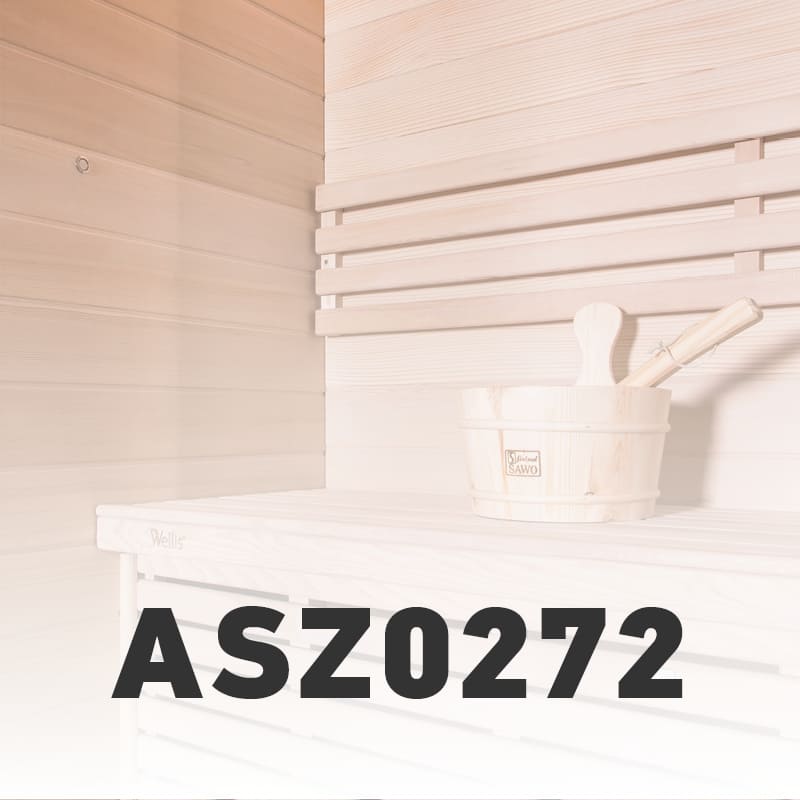Rückenlehne für Serenis Sauna