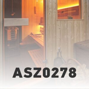 Dachplatte für heiße Sauna