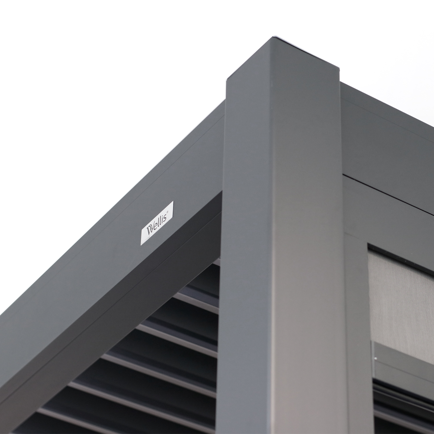 Bioklimatische Pergola MotionFlex 300 mit weißer LED-Beleuchtung – Bild 5