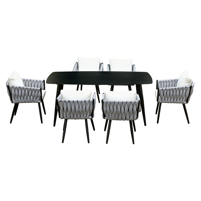 Supreme Gartentischset für 6 Personen