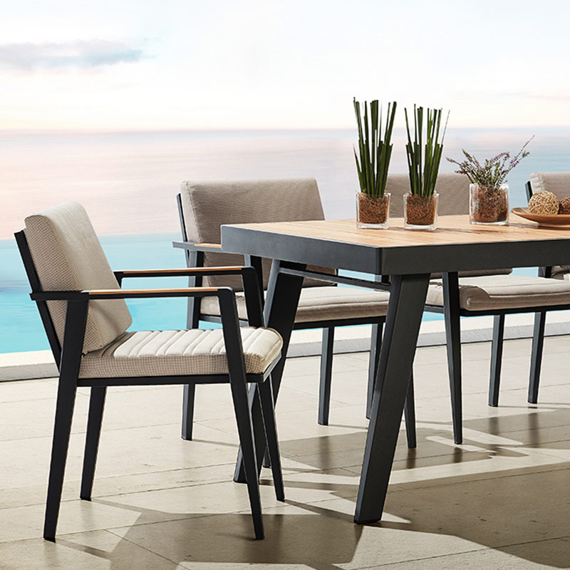 Meridien Gartentischset für 8 Personen