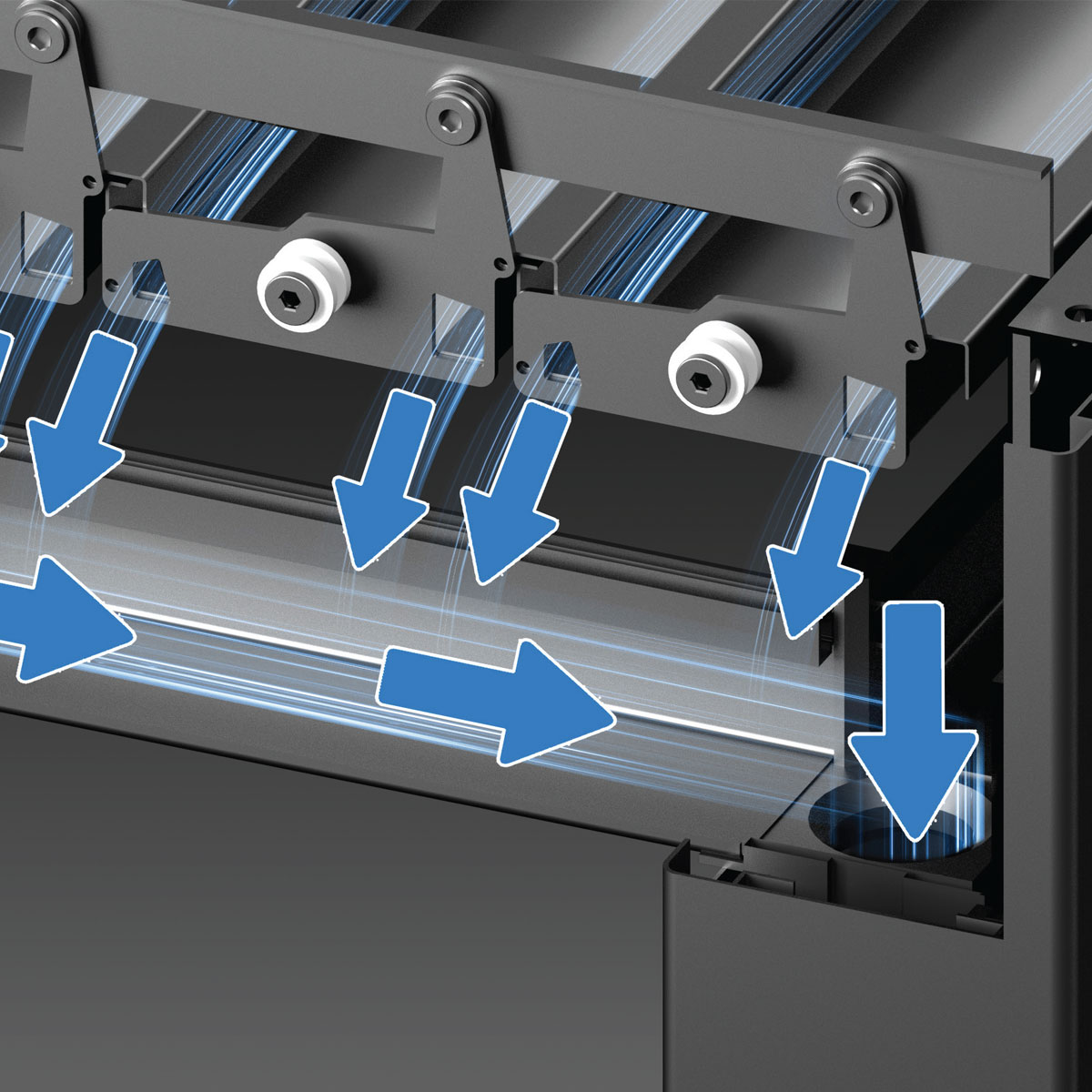 Bioklimatische Pergola MotionFlex 400 mit weißer LED-Beleuchtung – Bild 5